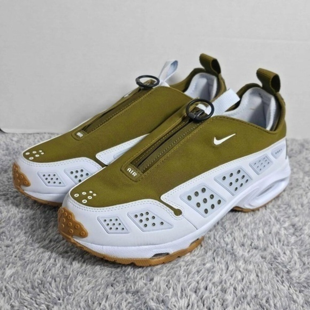 Nike Air Max SNDR Sneakers Shoes Women's Size 10 Olive Flak White FZ2068-301 NEW